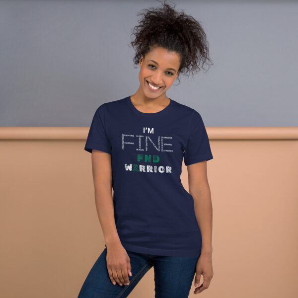 “IM FINE” Functional Neurological Disorder Warrior T-Shirt - Image 2