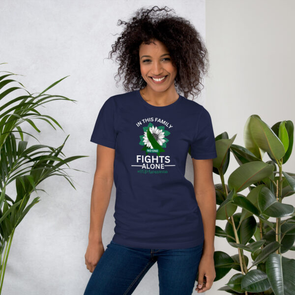 In This Family Nobody Fights Alone - Support Shirt For FND Awareness - Image 3