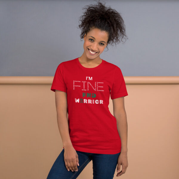 “IM FINE” Functional Neurological Disorder Warrior T-Shirt - Image 6