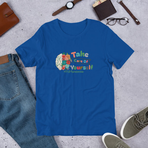Take Care Of Yourself Functional Neurological Disorder Unisex Awareness T-Shirt - Image 6