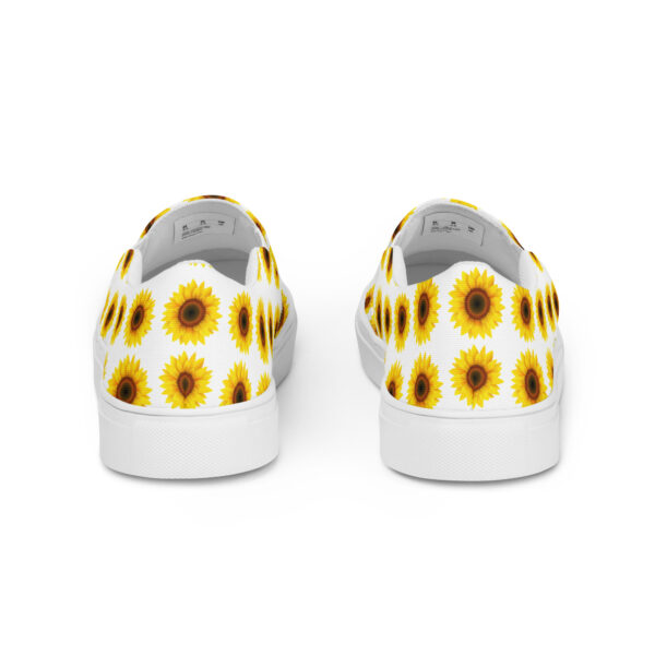 Blooming Comfort: Sunflower Women’s Canvas Slip-ons - Image 7