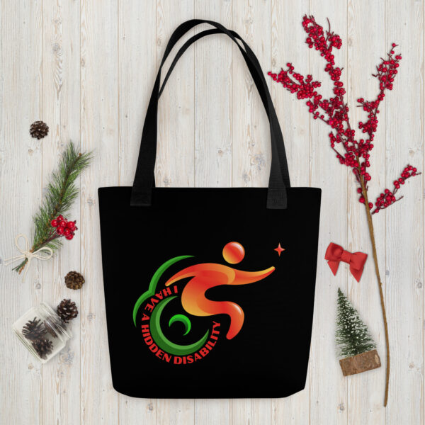 Hidden Disability Logo Tote Bag - Image 10