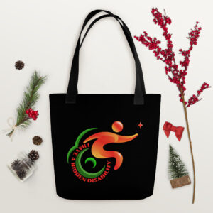 Hidden Disability Logo Tote Bag