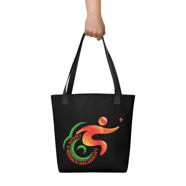 Hidden Disability Logo Tote Bag - Image 5