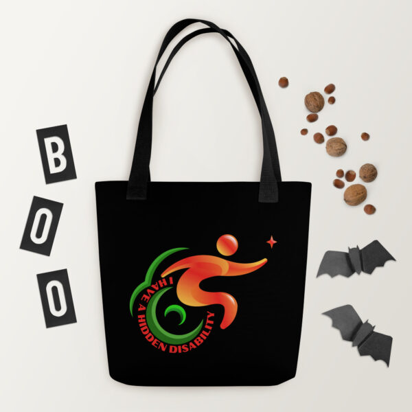 Hidden Disability Logo Tote Bag - Image 7