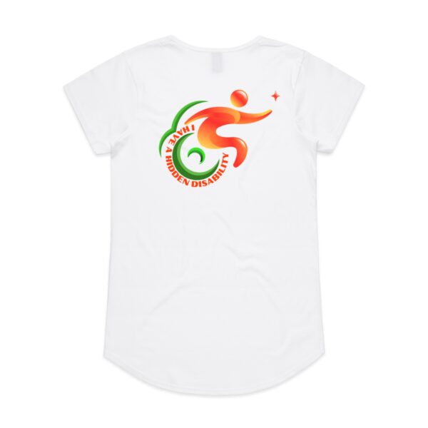Ladies I Have A Hidden Disability Logo Mali Tee By AS COLOUR - Image 17
