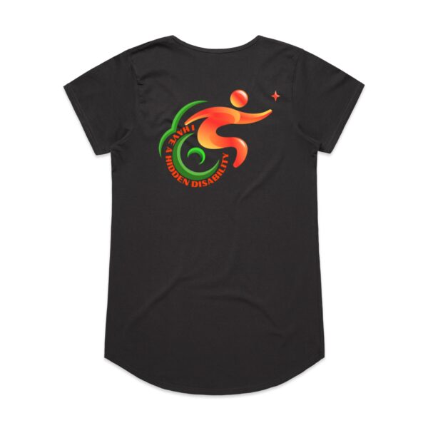 Ladies I Have A Hidden Disability Logo Mali Tee By AS COLOUR - Image 7