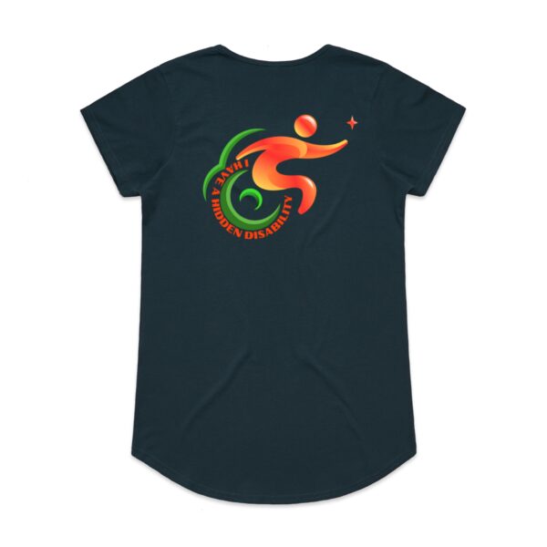 Ladies I Have A Hidden Disability Logo Mali Tee By AS COLOUR - Image 27