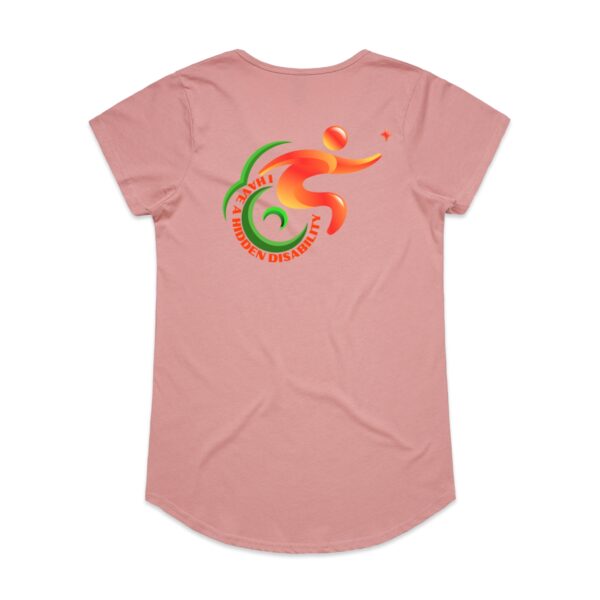Ladies I Have A Hidden Disability Logo Mali Tee By AS COLOUR - Image 21