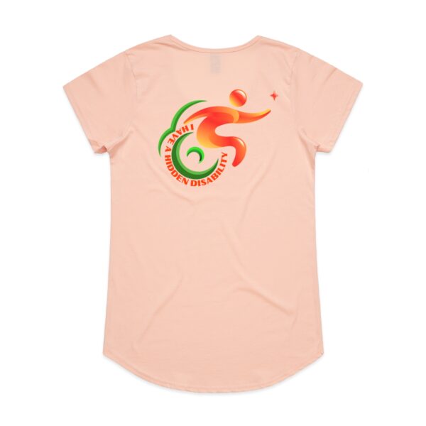 Ladies I Have A Hidden Disability Logo Mali Tee By AS COLOUR - Image 23