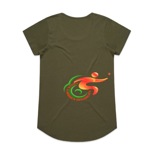 Ladies I Have A Hidden Disability Logo Mali Tee By AS COLOUR - Image 29