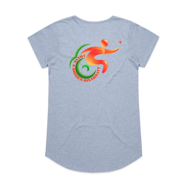 Ladies I Have A Hidden Disability Logo Mali Tee By AS COLOUR - Image 11