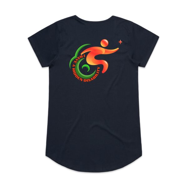 Ladies I Have A Hidden Disability Logo Mali Tee By AS COLOUR - Image 15