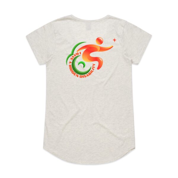 Ladies I Have A Hidden Disability Logo Mali Tee By AS COLOUR - Image 25