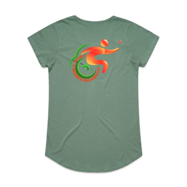 Ladies I Have A Hidden Disability Logo Mali Tee By AS COLOUR - Image 19