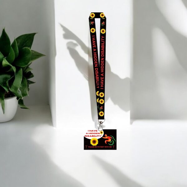 Black Lanyard & PVC ID Card Pack - Image 6