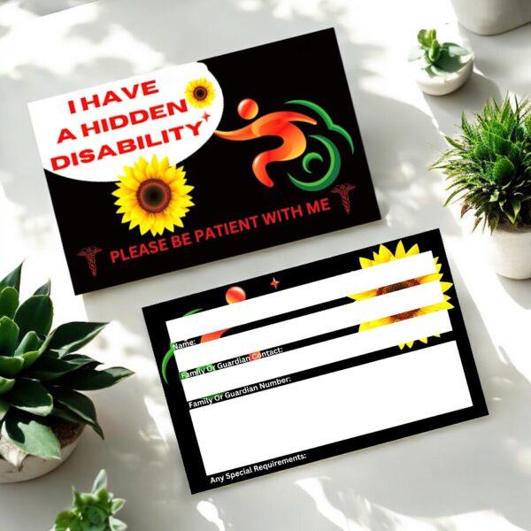 Black Lanyard & PVC ID Card Pack - Image 7
