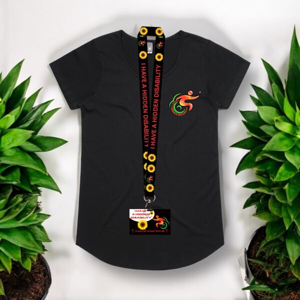Black Lanyard & PVC ID Card Pack - Image 2