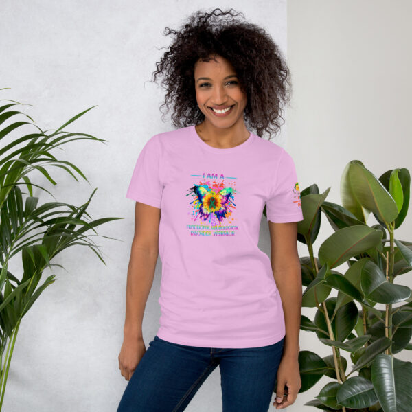 FND Messed With The Wrong Chick & Butterfly Warrior Design Unisex T-shirt - Image 30