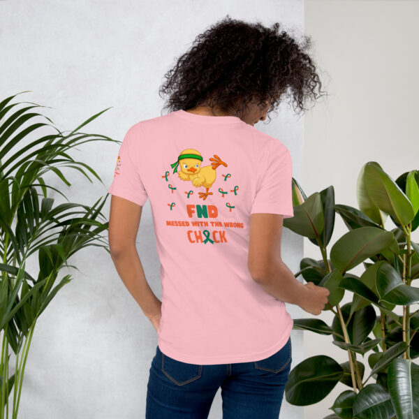 FND Messed With The Wrong Chick & Butterfly Warrior Design Unisex T-shirt - Image 35