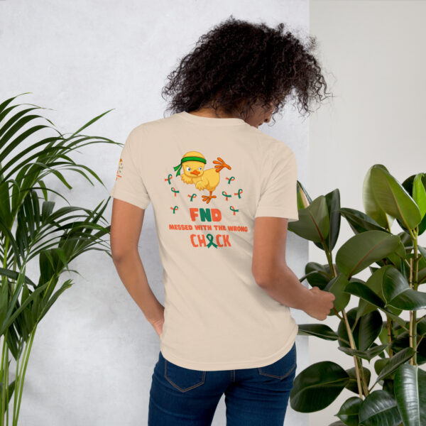 FND Messed With The Wrong Chick & Butterfly Warrior Design Unisex T-shirt - Image 39
