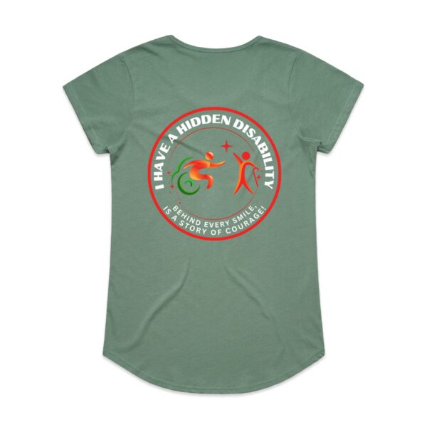 I Have A Hidden Disability Ladies Mali Tee By AS COLOUR | 4008 - Image 7