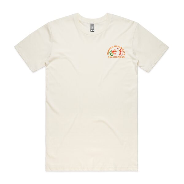 Hidden Disability Awareness Mens Staple T-Shirt by AS Colour 5001 - Image 18