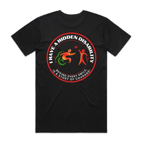 I Have A Hidden Disability Awareness Mens Staple T-Shirt by AS Colour 5001 - Image 9