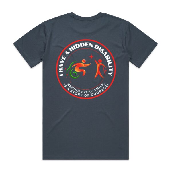 I Have A Hidden Disability Awareness Mens Staple T-Shirt by AS Colour 5001 - Image 15