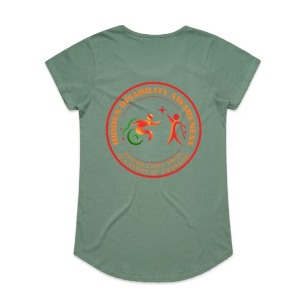 Hidden Disability Awareness Ladies Mali T-Shirt By AS COLOUR - Image 21
