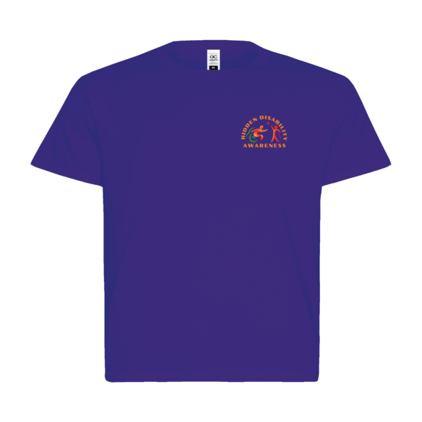 Hidden Disability Awareness Youth Essential Tee | OCT100KID - Image 10