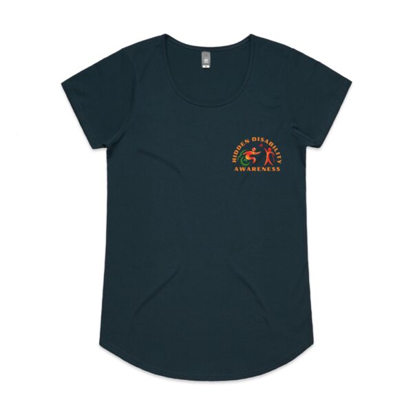 Hidden Disability Awareness Ladies Mali T-Shirt By AS COLOUR - Image 8