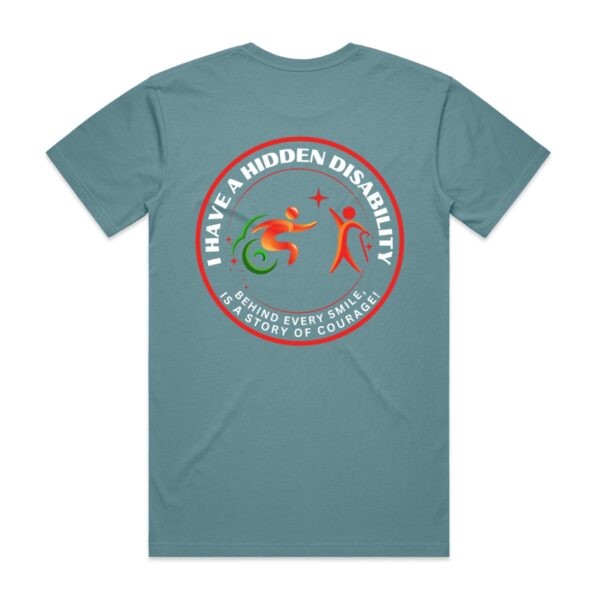 I Have A Hidden Disability Awareness Mens Staple T-Shirt by AS Colour 5001 - Image 17
