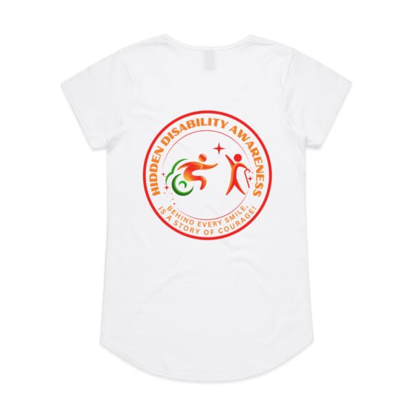 Hidden Disability Awareness Ladies Mali T-Shirt By AS COLOUR - Image 23