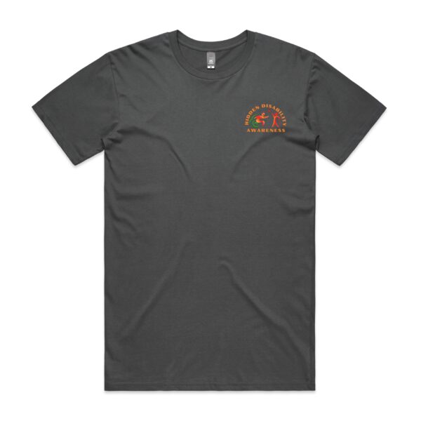 Hidden Disability Awareness Mens Staple T-Shirt by AS Colour 5001 - Image 8