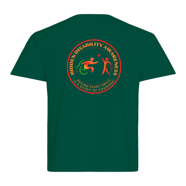 Hidden Disability Awareness Youth Essential Tee | OCT100KID - Image 7