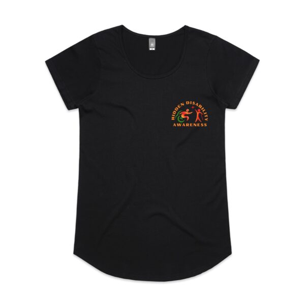 Hidden Disability Awareness Ladies Mali T-Shirt By AS COLOUR - Image 2