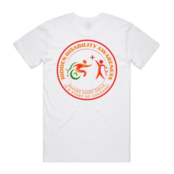 Hidden Disability Awareness Mens Staple T-Shirt by AS Colour 5001 - Image 11