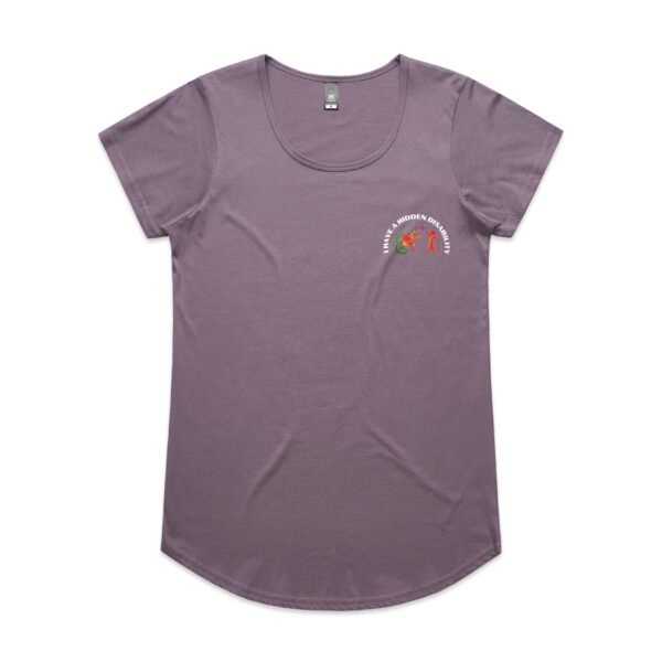 I Have A Hidden Disability Ladies Mali Tee By AS COLOUR | 4008 - Image 16