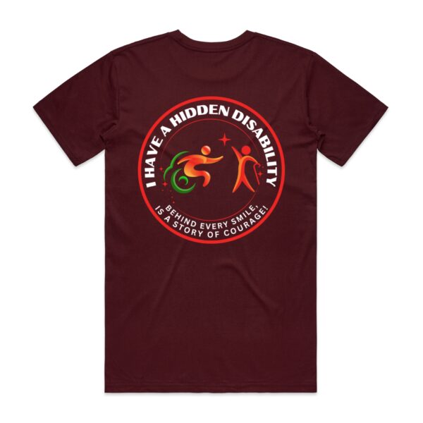 I Have A Hidden Disability Awareness Mens Staple T-Shirt by AS Colour 5001 - Image 11
