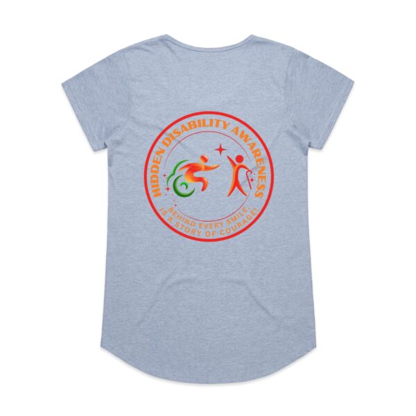Hidden Disability Awareness Ladies Mali T-Shirt By AS COLOUR - Image 11