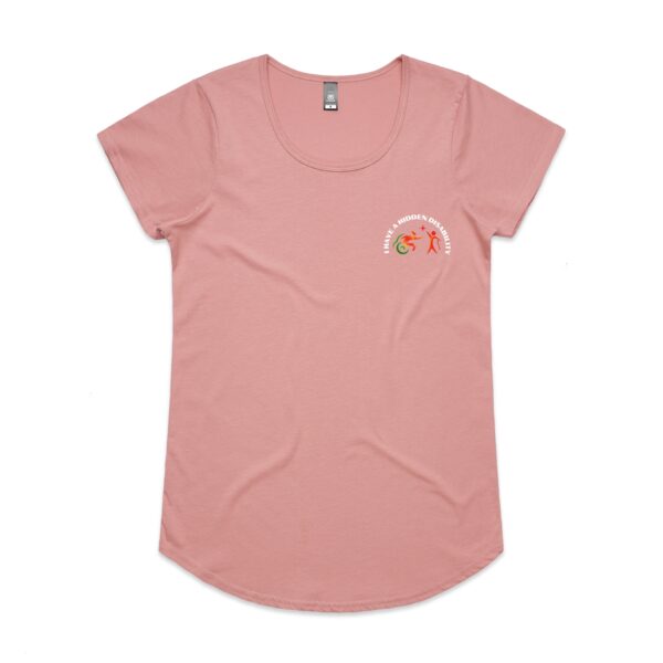 I Have A Hidden Disability Ladies Mali Tee By AS COLOUR | 4008 - Image 8