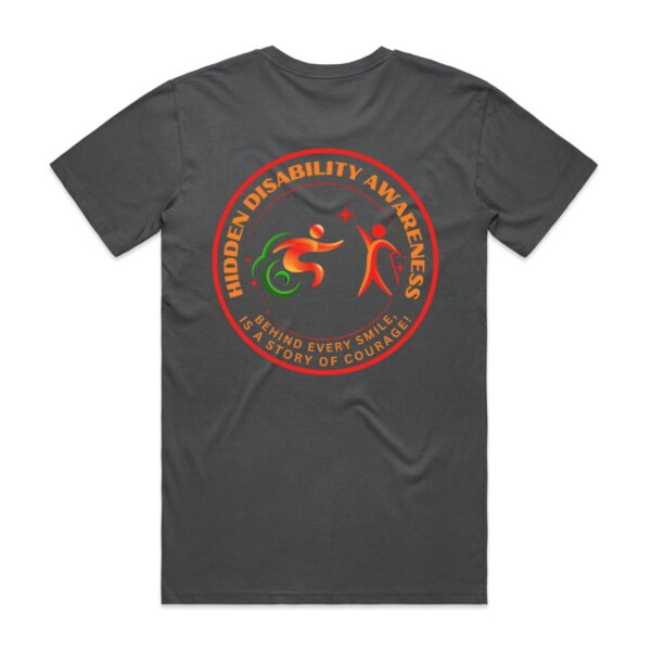 Hidden Disability Awareness Mens Staple T-Shirt by AS Colour 5001 - Image 9