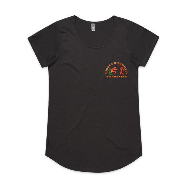 Hidden Disability Awareness Ladies Mali T-Shirt By AS COLOUR - Image 6