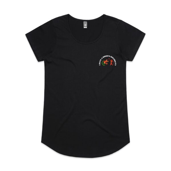 I Have A Hidden Disability Ladies Mali Tee By AS COLOUR | 4008 - Image 2