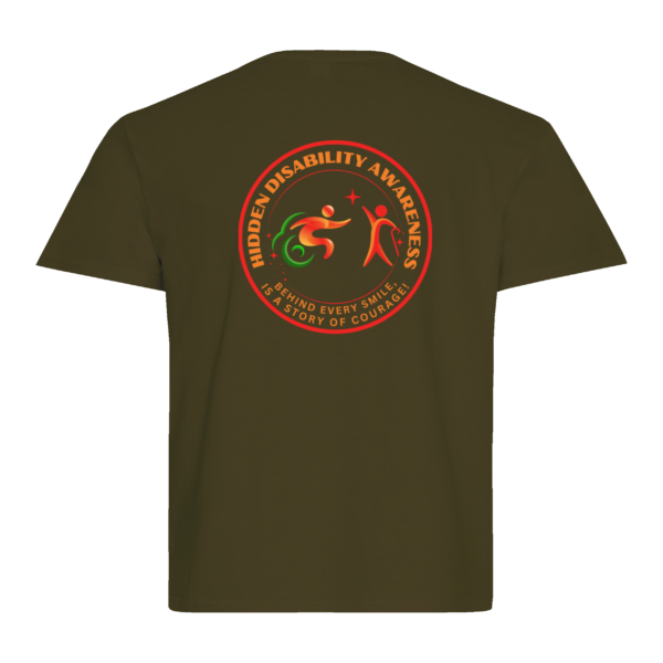 Hidden Disability Awareness Youth Essential Tee | OCT100KID - Image 3