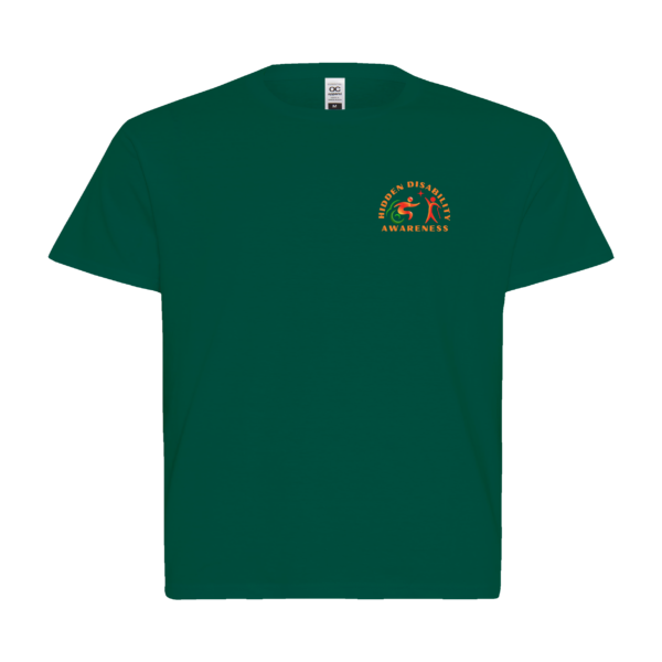 Hidden Disability Awareness Youth Essential Tee | OCT100KID - Image 6