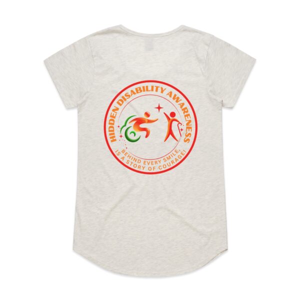 Hidden Disability Awareness Ladies Mali T-Shirt By AS COLOUR - Image 17