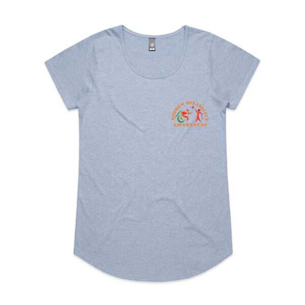 Hidden Disability Awareness Ladies Mali T-Shirt By AS COLOUR - Image 10