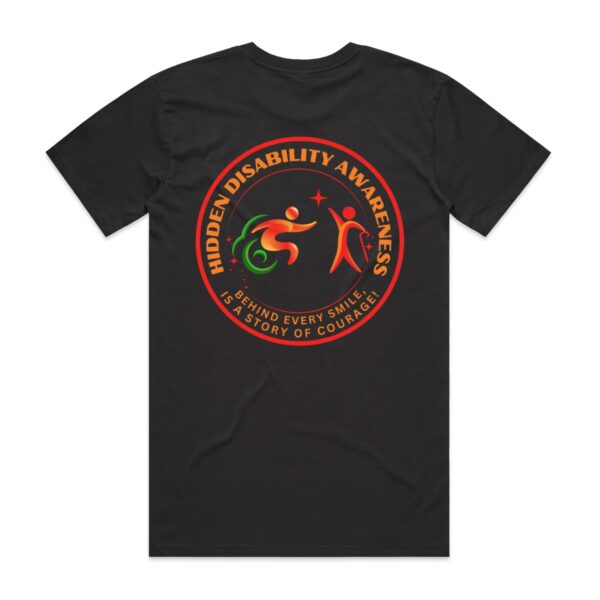 Hidden Disability Awareness Mens Staple T-Shirt by AS Colour 5001 - Image 13